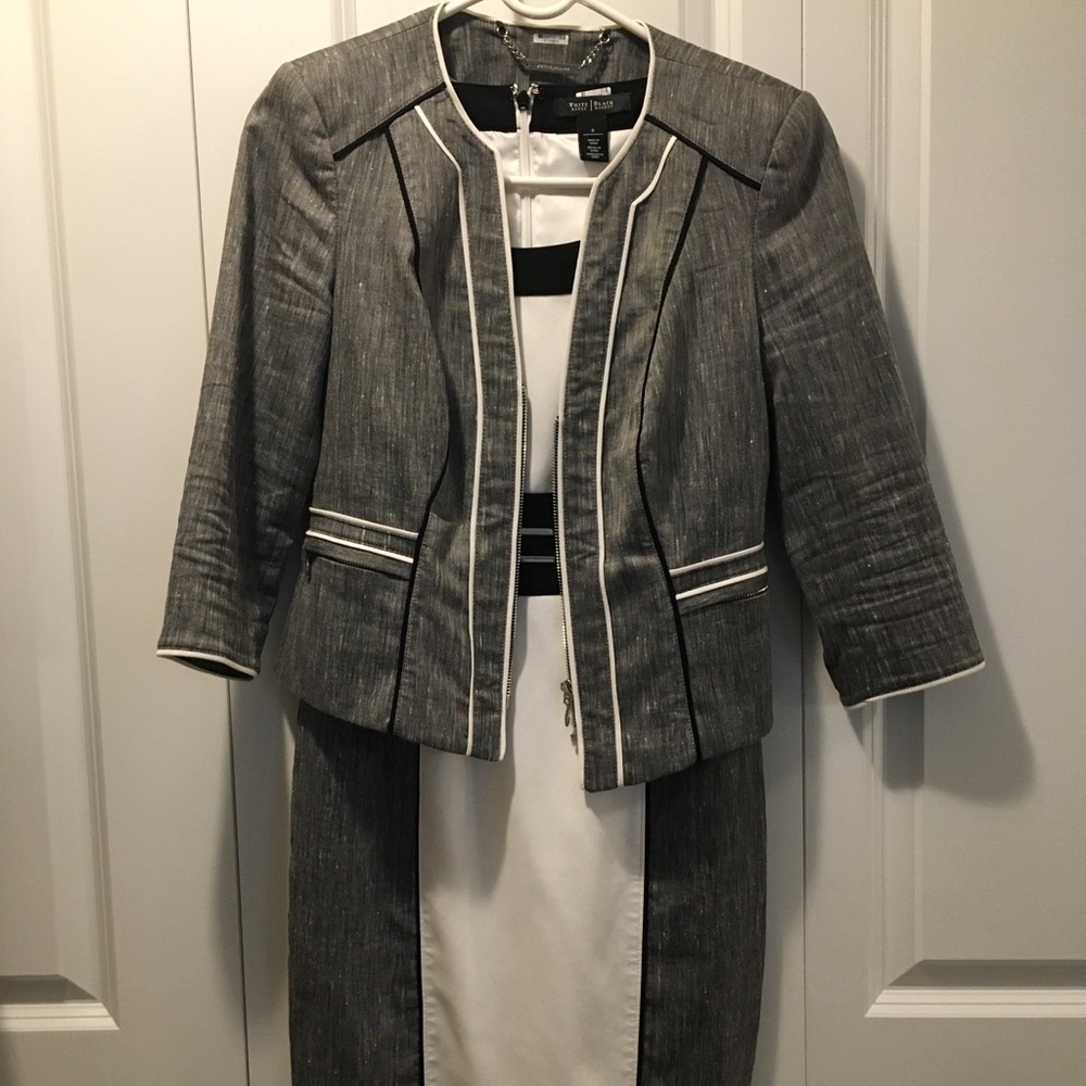 White House Black Market Dress and Blazer Size 0